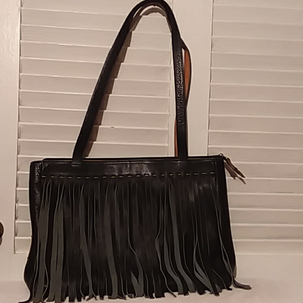 Chi by Falchi Fringe Purse